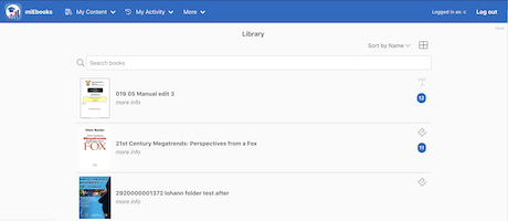 miEbooks for Web